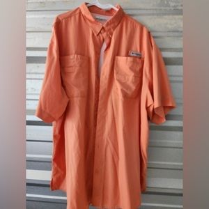Mens 2XL Columbia fishing shirt